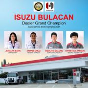 Isuzu Bulacan wins locals Service Skills Olympics image