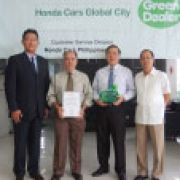 Honda Global City cited as 1st Green Dealer image