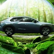 Subaru Solterra EV looks exactly like the Toyota bZ4X image