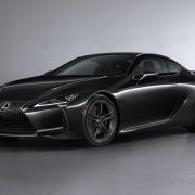 This blacked out Lexus LC is ready for Halloween image