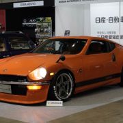 Old meets new in this custom Nissan S340Z image