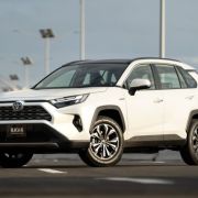 This is the 2022 Toyota RAV4 Hybrid for PH image