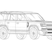 New patent images of Land Rover Defender 7-seater image