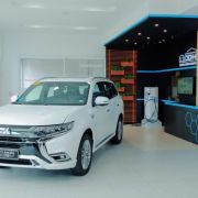 Mitsubishi opens its first EV, PHEV charging station in PH image