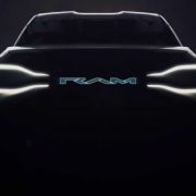 This is the face of the Ram 1500 EV pickup image