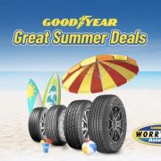 Drive worry-free with Goodyear's great summer deals promo image