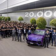 Lamborghini has built its 20,000th Urus SUV image