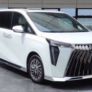 Check out the massive grille of the new GAC M8 image