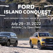 Test drive next-gen Ranger, Everest at Ford Island Conquest 2022 image