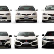 Civic Type R at 25: Six generations of Honda's hot hatch image