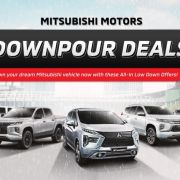 Catch low DP offers with Mitsubishi's Downpour Deals promo image