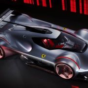 Ferrari's imagination runs wild with Vision Gran Turismo hypercar image