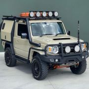 This Suzuki Jimny turned to a pint-sized Land Cruiser 79 image