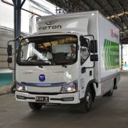 DB Schenker logistics chooses Foton Tornado EV truck image
