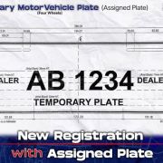 LOOK: LTO releases new format of temporary, improvised license plates image