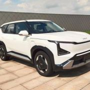 Stylish Kia EV5 SUV revealed ahead of debut image