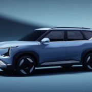 Kia previews production-ready EV5 compact SUV image
