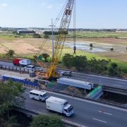 NLEX Candaba 3rd Viaduct construction now at 50% image
