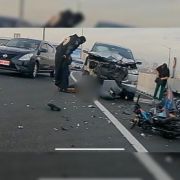 Skyway: Allegedly drunk rider counterflowed, entered from NLEX image