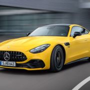 Mercedes-AMG adds RWD, electric turbo-four to GT coupe image