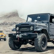 This restomodded Toyota Land Cruiser 40 has a Corvette V8 engine image