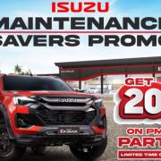 Isuzu PH giving PMS discounts with Maintenance Savers Promo image