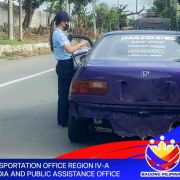 4,504 drivers apprehended for not wearing seatbelt in Region 4A image