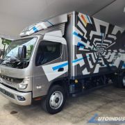 Diesel to Electric: Fuso PH previews eCanter light duty truck image