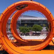 Team Hot Wheels sets Guinness World Record for double loop dare stunt image