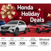 Drive your dream Honda with Holiday Deals for November image