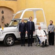 All-new Popemobile is an electric Mercedes-Benz G-Class image