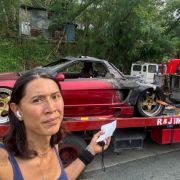 Angie King&rsquo;s burnt Honda NSX will be reborn image