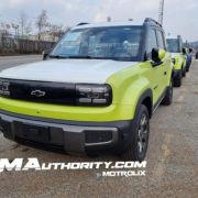 LEAKED: Baojun Yep EV rebadged as Chevrolet Spark EUV image