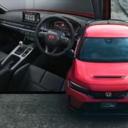 Dark Mode: Honda Civic Type R interior package trades red for black suede image