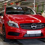 First Mercedes-Benz A-Class rolls off the production line image