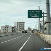 Skyway 3 G. Araneta Maria Clara off-ramp remains closed due to flooding, trash image