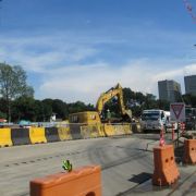 Portion of North Avenue closed Sept 24 - Oct 30 due to tunnel excavation image