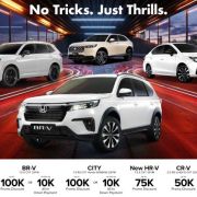 Honda PH launches &ldquo;No Tricks, Just Thrills&rdquo; promo for October image
