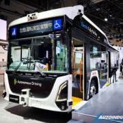 Isuzu Erga EV Autonomous Driving Bus revealed at JMS 2025 image