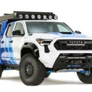 Toyota Tacoma H2 Overlander Concept can recharge EVs, filter water image