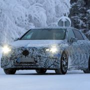 SPIED: Mercedes-Benz C-Class with EQ Technology spotted in the snow image