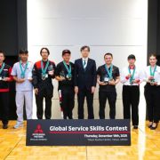 Mitsubishi PH scores an award in 2025 Global Service Skills Contest image