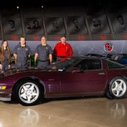 National Corvette Museum restores 1 of 11 Black Rose ZR-1 Corvette image