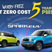 Buy a Chevrolet Spark EUV, get 5 years free PMS image