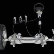 Nissan develops electronic steering technology image