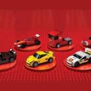 Shell extends LEGO Ferrari model car promo image