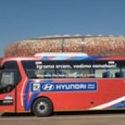 Be There with Hyundai will use best slogans on 2014 FIFA team buses image
