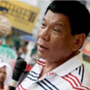 Davao City Mayor Rodrigo Duterte clamps down on overspeeding image
