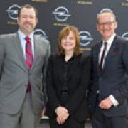 New GM CEO Mary Barra visits Opel in Russelsheim image