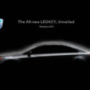 Chicago 2014 Preview: Next-gen Subaru Legacy confirmed for world debut image